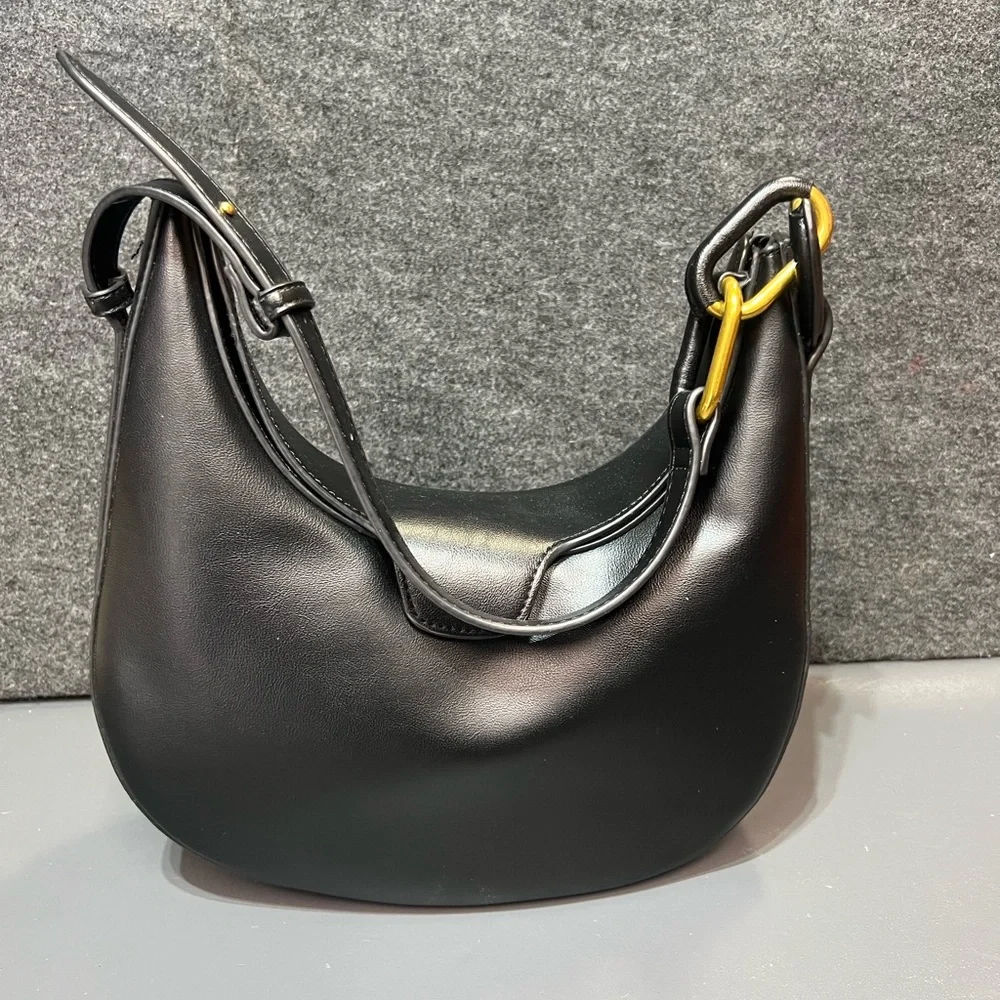 Madison West Black Shoulder Bag